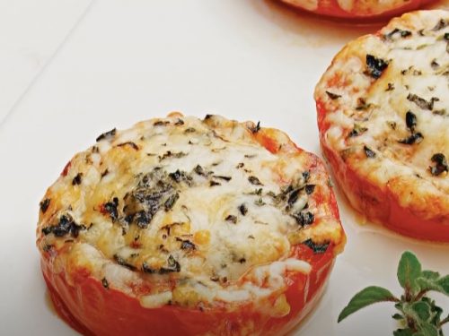 Parmesan Oven Baked Tomatoes Recipe