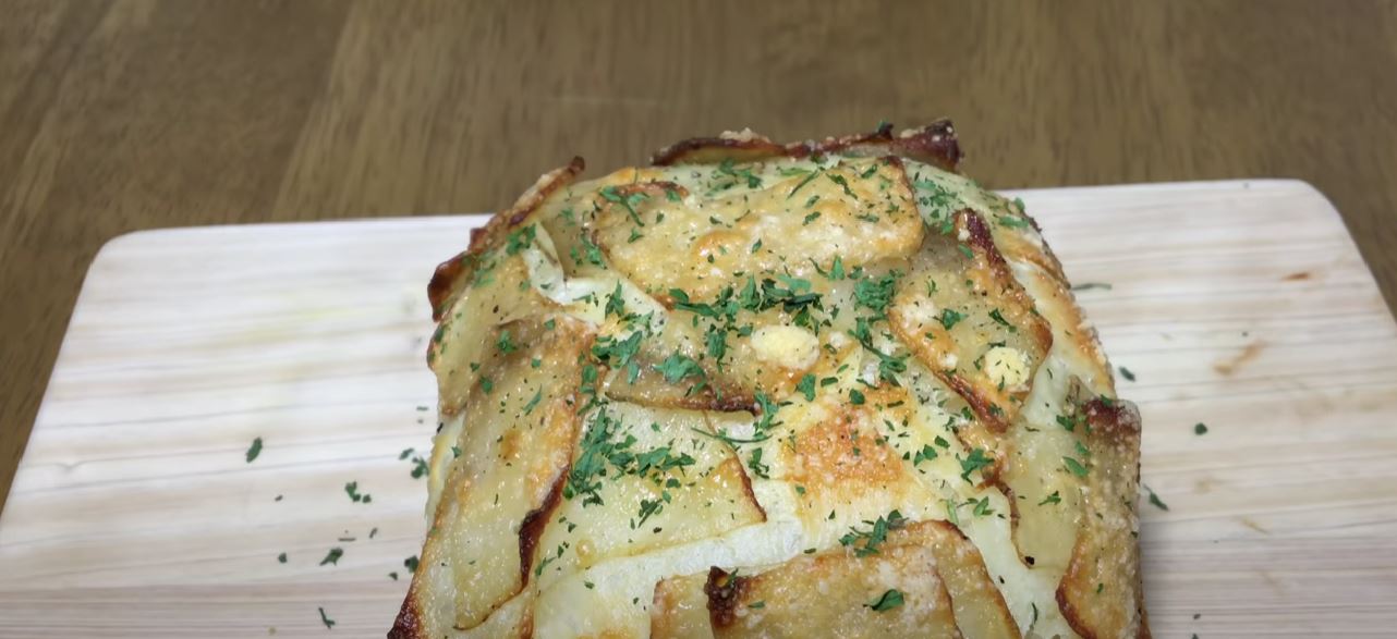 Alton Brown Baked Potato Recipe Copycat Recipes Net   Potato And Mixed Herb Focaccia Recipe 