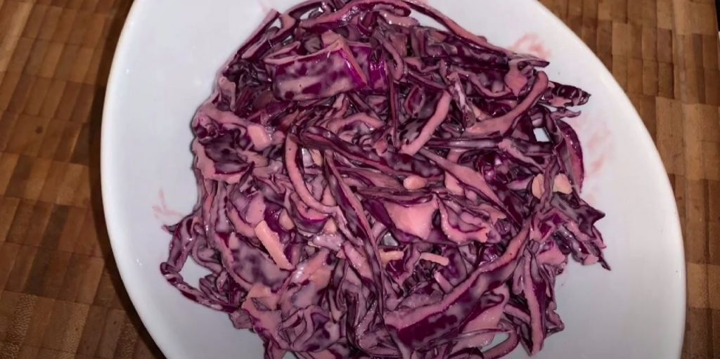 Red Cabbage Slaw Recipe