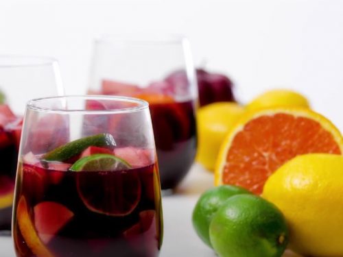 Red Sangria With Ginger Ale Recipe