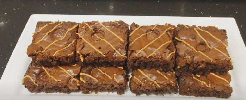 Reese's Pieces Peanut Butter Blondies Recipe