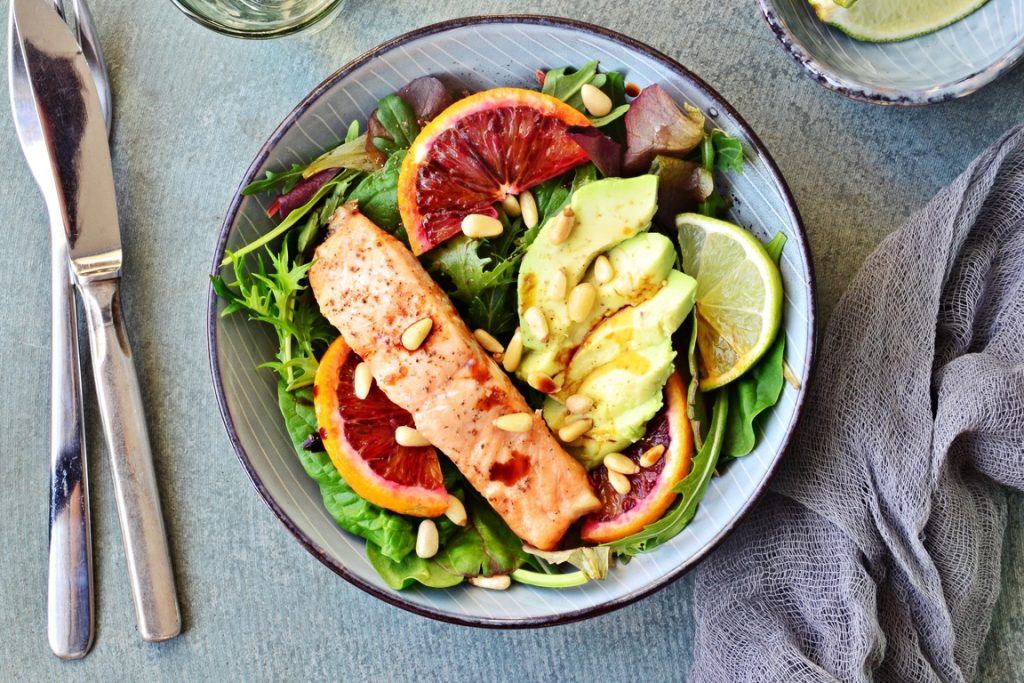 Avocado Salmon Salad Recipe