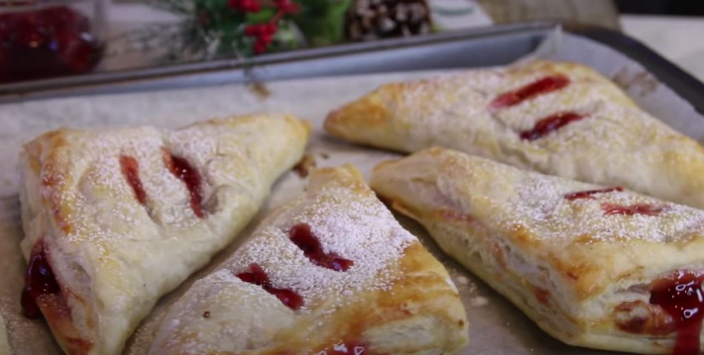 Simple Cherry Pastry Pies Recipe