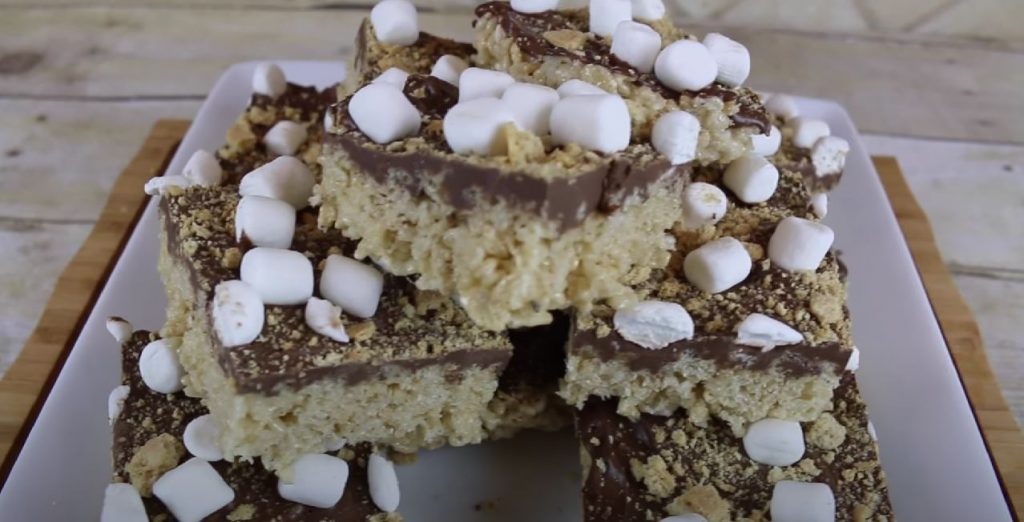 S'mores Rice Krispie Treats Recipe