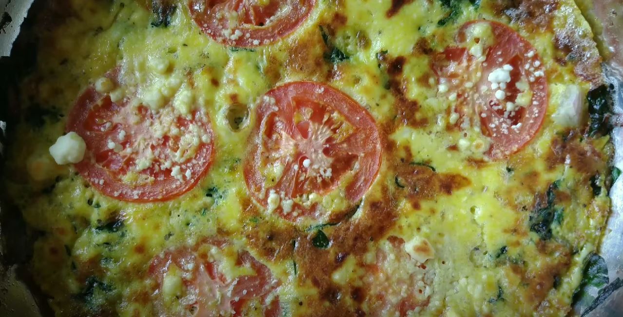 Ham and Spinach Frittata Recipe