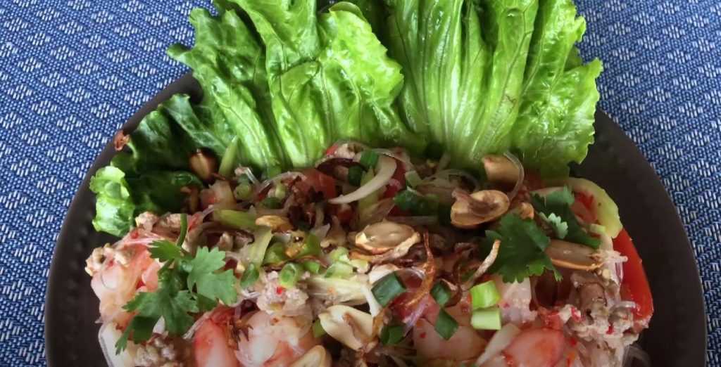Thai Shrimp Crunch Salad Recipe