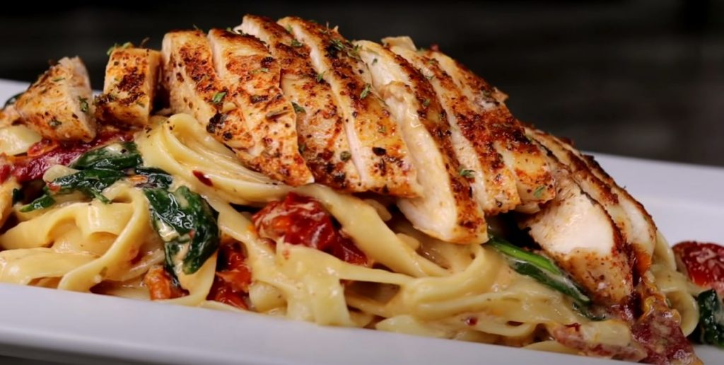 Tuscan Chicken Pasta Recipe