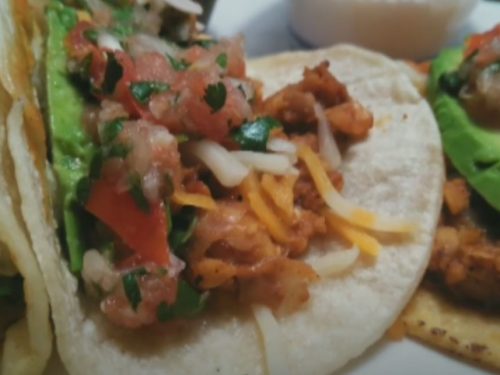Vegetarian Chickpea Tacos Recipe