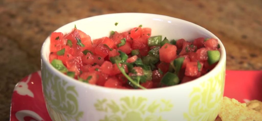 Watermelon Fire and Ice Salsa Recipe