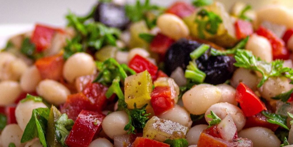 White Bean Salad with Tomatoes and Crisped Sage Recipe