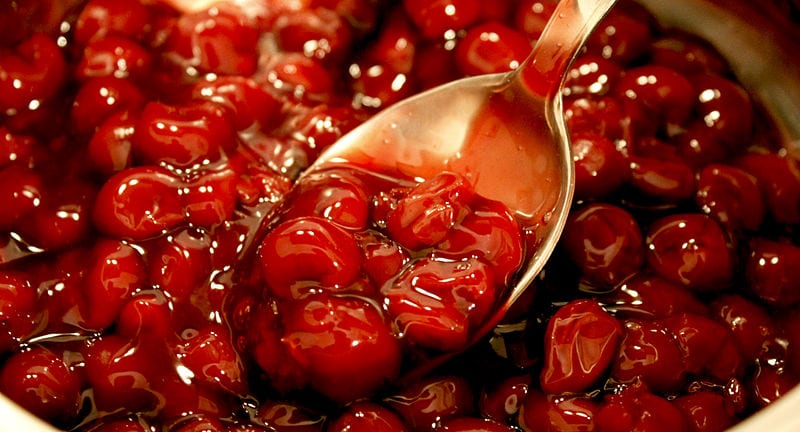 Cherry Sauce Recipe - Sweet and sour cherry sauce for dessert and savory food