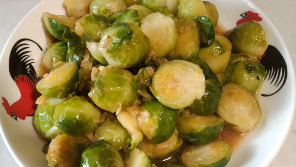 Brussels Sprouts Stir Fry Recipe