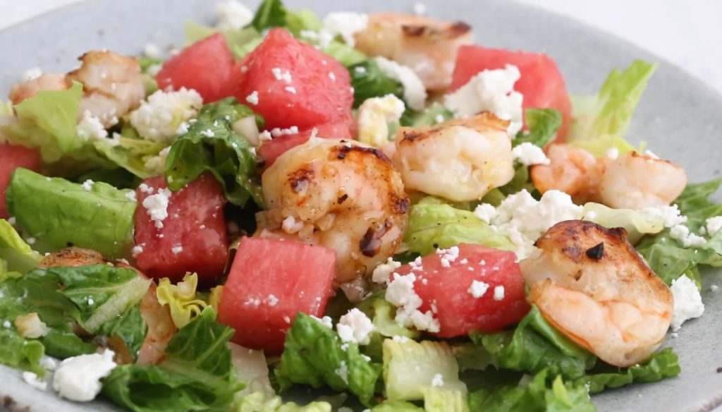 Grilled-Shrimp-and-Watermelon-Chopped-Salad