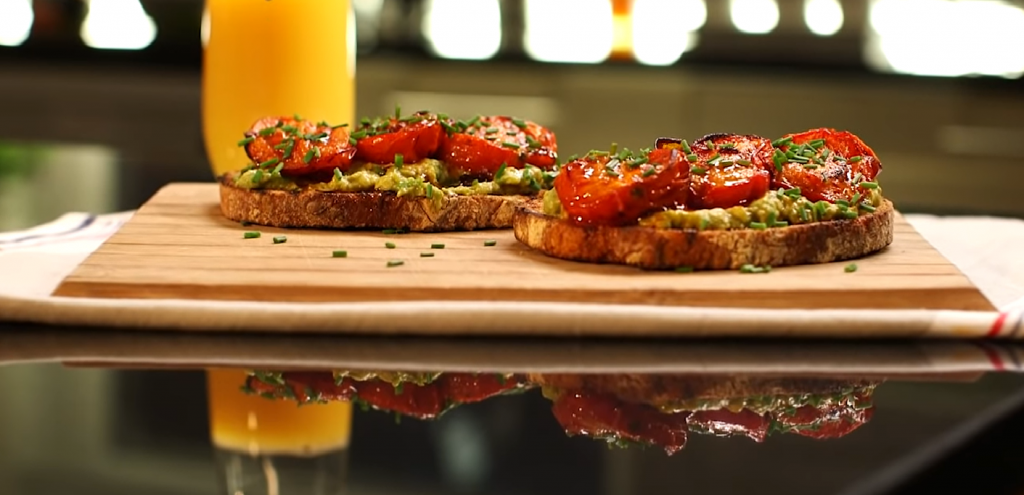 avocado-toast-with-olive-relish-tomatoes-and-balsamic-recipe