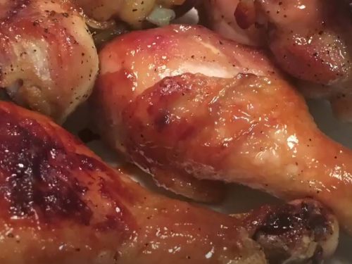 Baked Chicken Drumsticks (Asian Fusion) Recipe
