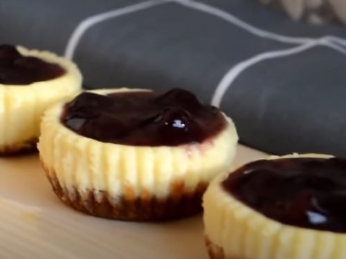 Black Forest Mini Cheesecakes Recipe