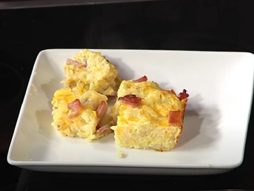 Breakfast Casserole with Hash Browns, Bacon or Sausage Recipe