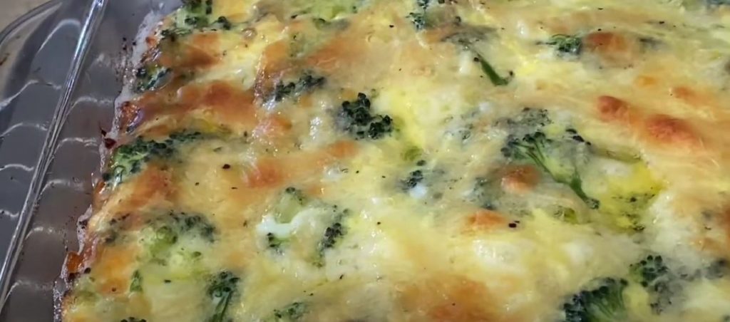 Broccoli Quiche with Mashed Potato Crust Recipe