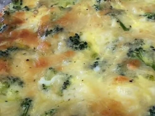 Broccoli Quiche with Mashed Potato Crust Recipe