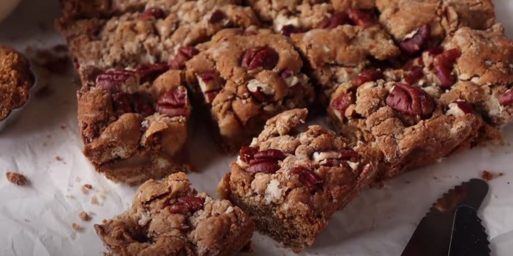 Brown Butter Apple Blondies Recipe