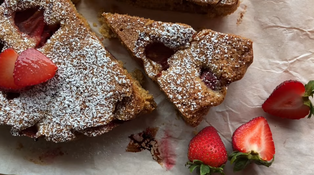 brown-butter-pound-cake-with-strawberry-compote-recipe