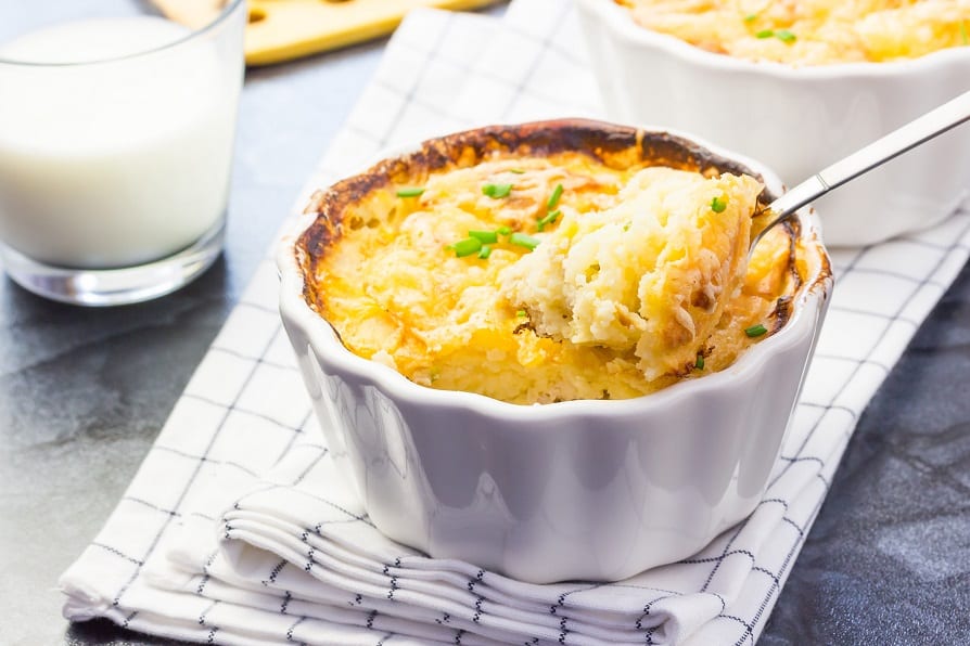 buttermilk mashed potatoes and chives