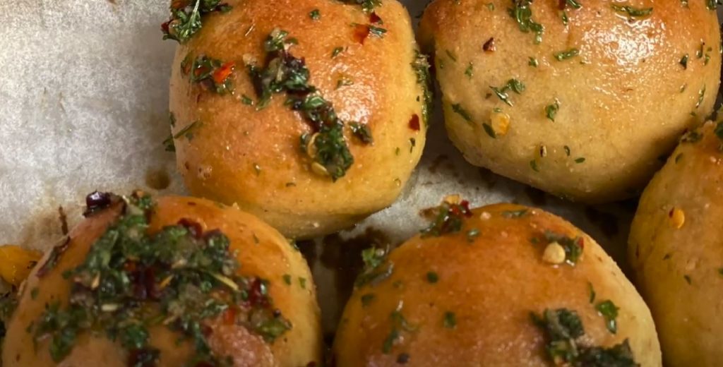 Camembert and Garlic Dough Balls Recipe