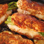 Cheesy Asparagus Stuffed Chicken Breast Recipe-image