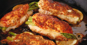 Greek-Style Garlic Chicken Breasts Recipe