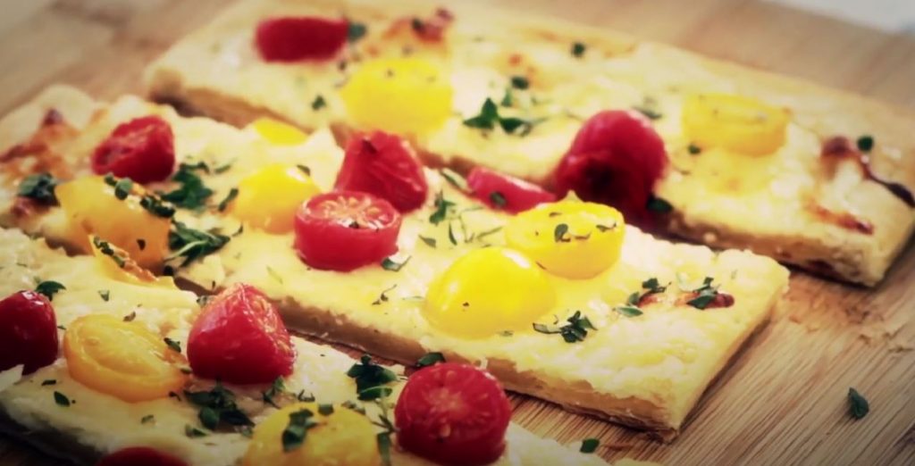 Cherry Tomato Tart Recipe