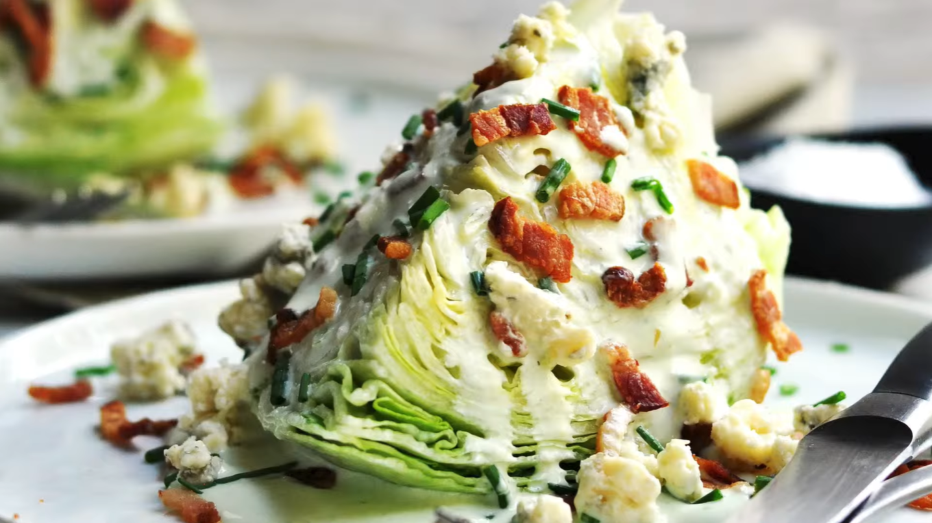 Classic Wedge Salad with Blue Cheese Recipe