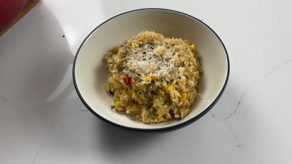 corn-risotto-with-roasted-red-pepper-recipe