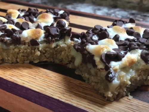 Deluxe Chocolate Marshmallow Bars Recipe