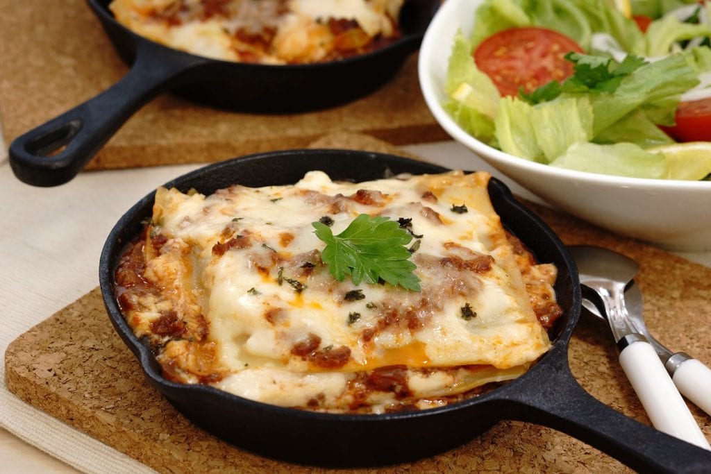 easy skillet lasagna