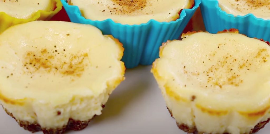 Eggnog Cheesecake Cupcakes Recipe