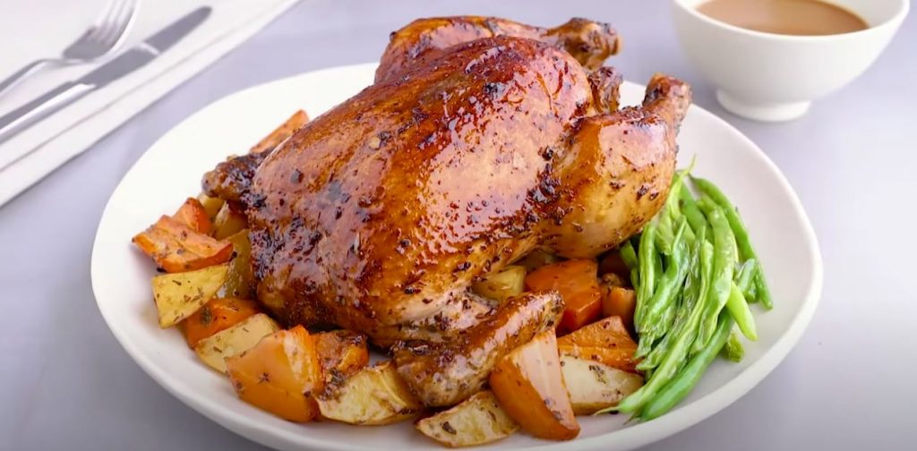 Feta-Brined Roast Chicken Recipe