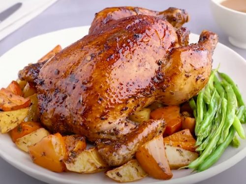 Feta-Brined Roast Chicken Recipe