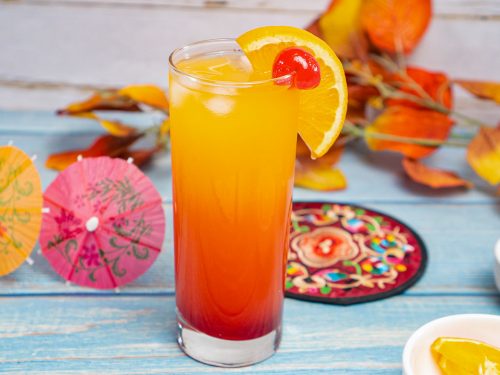 Fiery Tequila Sunrise Cocktail Recipe