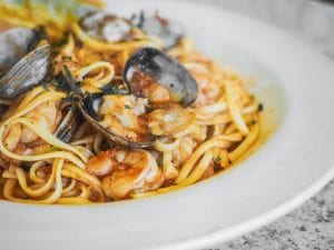 seafood spaghetti frutti di mare