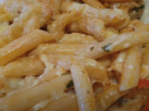 Garlicky Greek Spaghetti Recipe