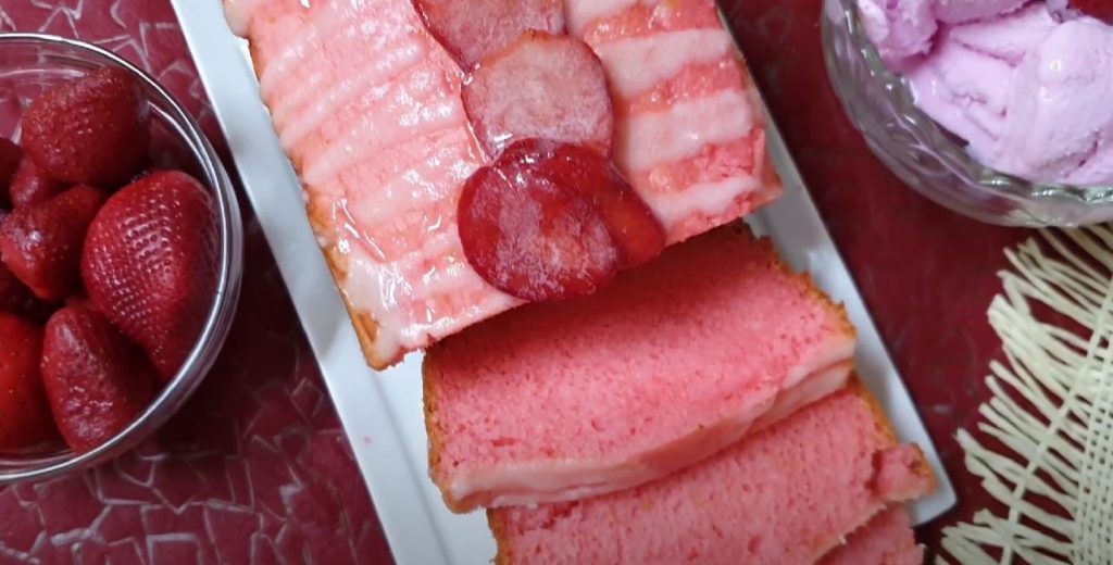 Glazed Strawberry Bread Recipe