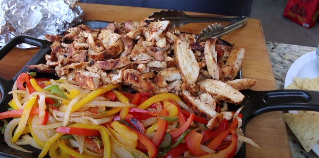 Grilled Chicken Fajitas on a Stick Recipe