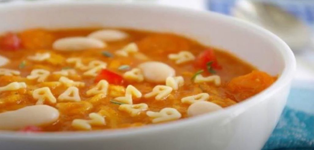 Homemade Alphabet Vegetable Soup Recipe