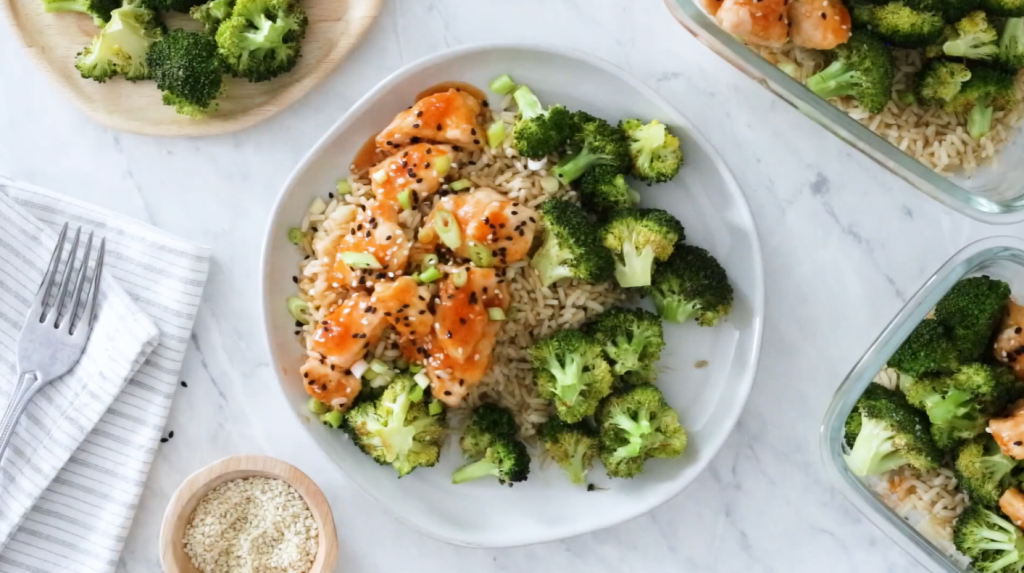 Honey Chicken Meal Prep