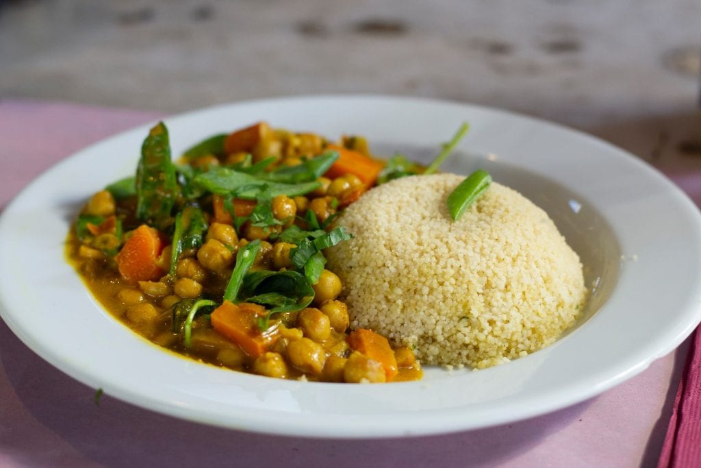 vegan chickpea curry