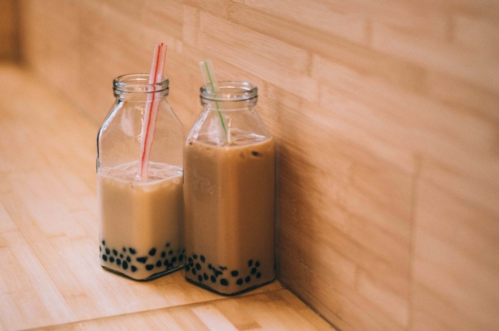 Jasmine Green Milk Tea - Boba - My Vegan Minimalist