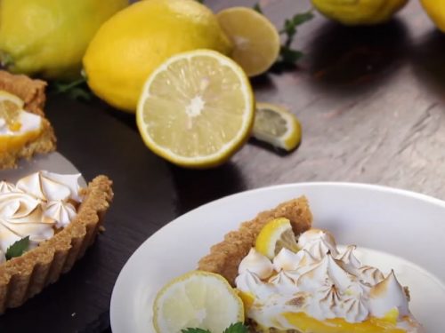 Lemon Mousse Pie Recipe