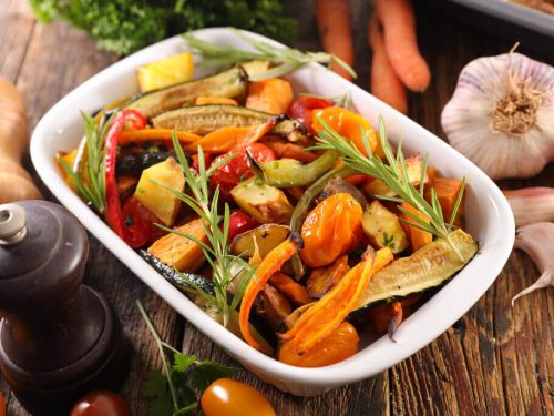 mediterranean roasted vegetables recipe
