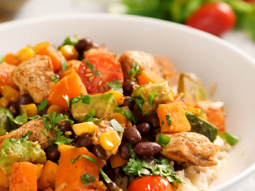 mexican-honey-lime-chicken-and-veggie-skillet-recipe