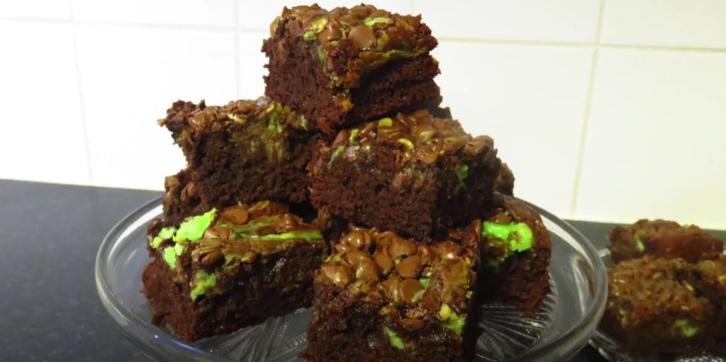 Mint Chocolate Chip Cheesecake Brownies Recipe